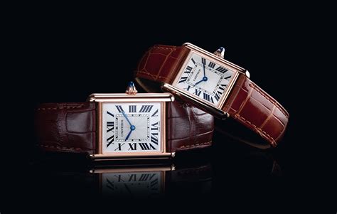 cartier tank brown|louis cartier watches.